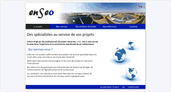 Desktop Screenshot of enseo.fr